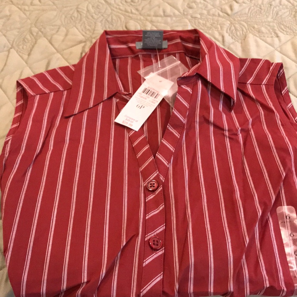 Ann Taylor ladies sleeveless blouse- NEW